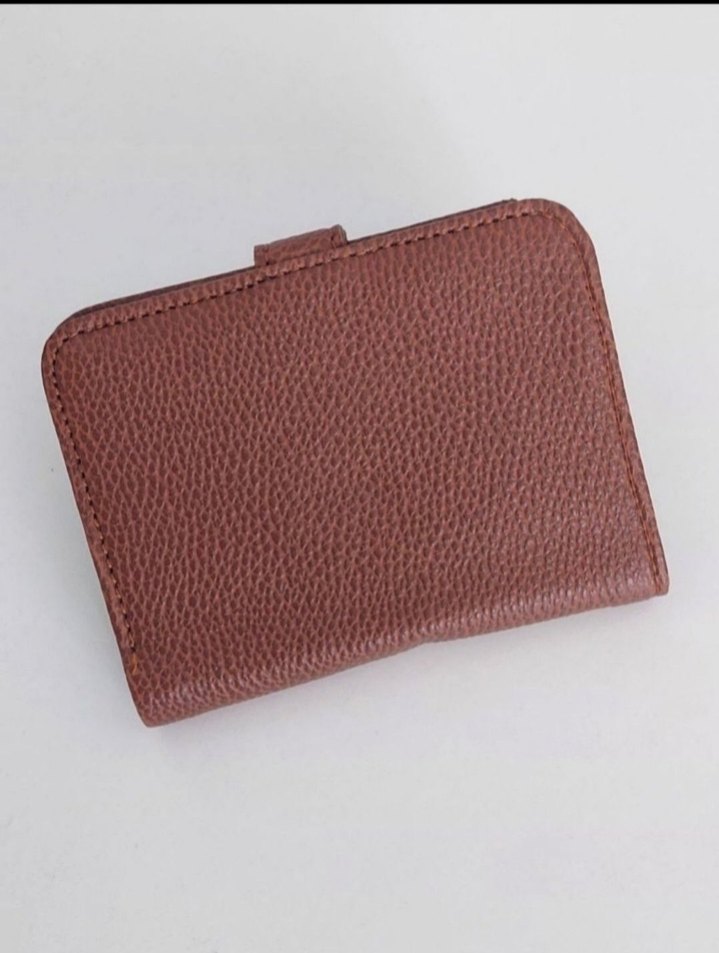 Kahverengi suni Deri Erkek Cüzdanı - Görsel 4