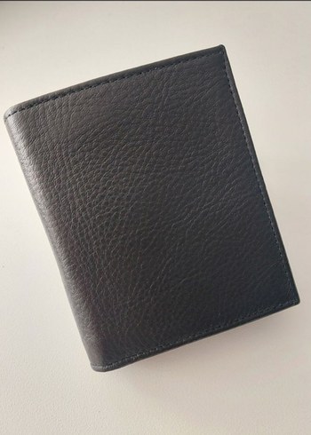 Siyah Deri Erkek Cüzdanı - Görsel 4