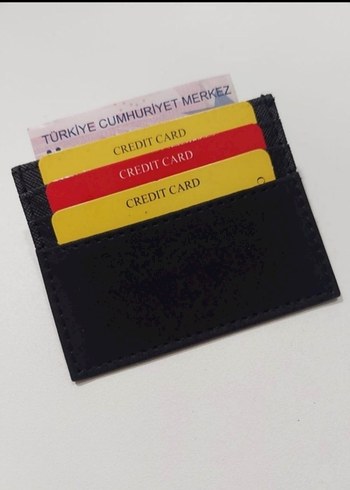 Siyah Erkek Kartlık Cüzdan - Görsel 2