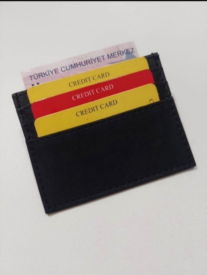 Siyah Erkek Kartlık Cüzdan - Görsel 2