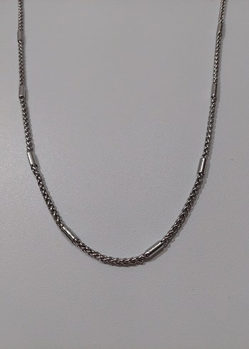 60 cm Paslanmaz Çelik Erkek Kolye - Görsel 2