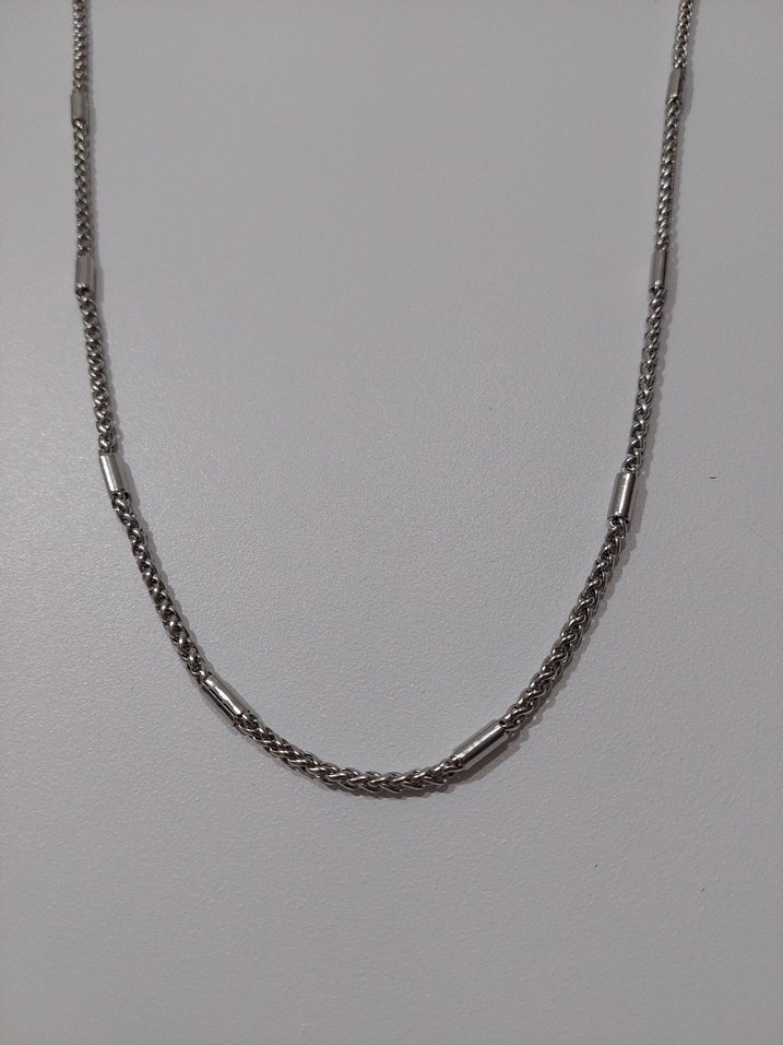 60 cm Paslanmaz Çelik Erkek Kolye - Görsel 2