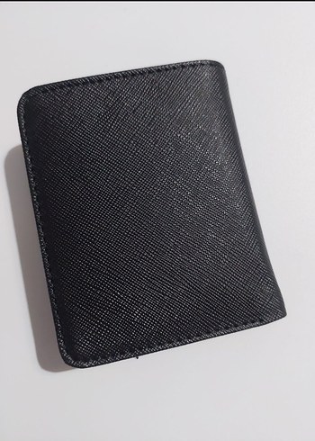 Siyah Erkek suni Deri Cüzdan 11 Kartlık - Görsel 4