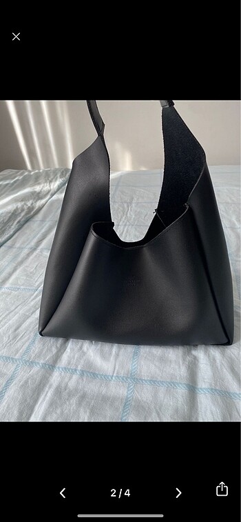 Siyah kol çantası - Görsel 2