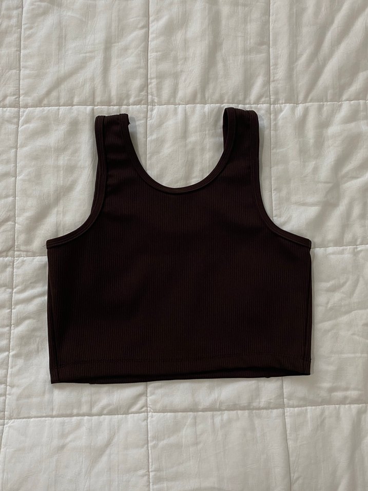 Koyu Kahverengi Atlet - Görsel 2