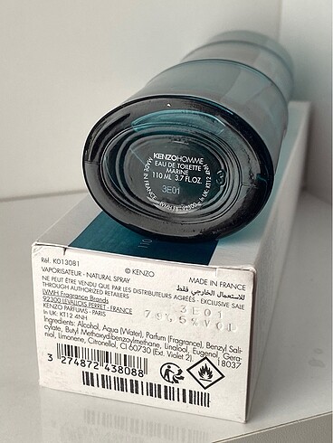 Beden Renk Kenzo Homme Marine 3-5-10ml