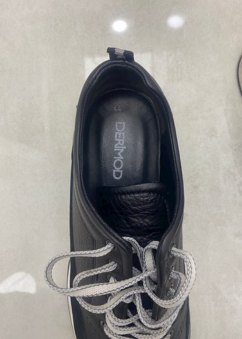 Siyah Bağcıklı Erkek Günlük Spor Ayakkabı - Görsel 7