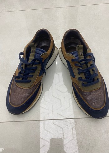 Kahverengi Süet Bağcıklı Erkek Spor Ayakkabı - Görsel 2