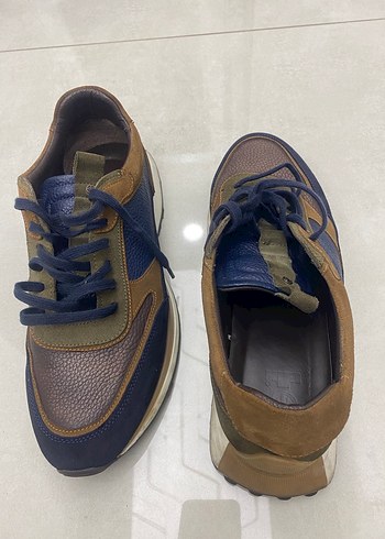 Kahverengi Süet Bağcıklı Erkek Spor Ayakkabı - Görsel 3