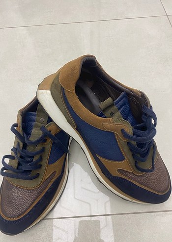 Kahverengi Süet Bağcıklı Erkek Spor Ayakkabı - Görsel 8