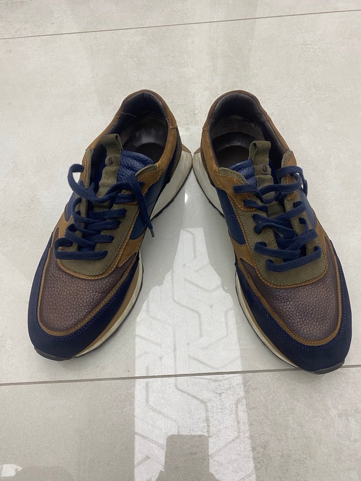 Kahverengi Süet Bağcıklı Erkek Spor Ayakkabı - Görsel 2