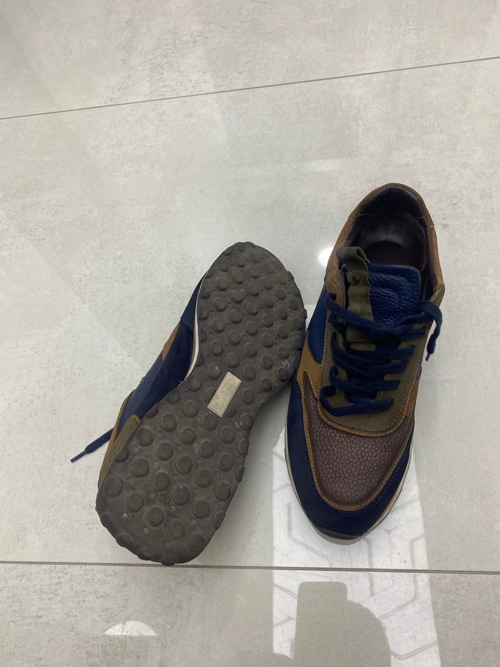 Kahverengi Süet Bağcıklı Erkek Spor Ayakkabı - Görsel 5