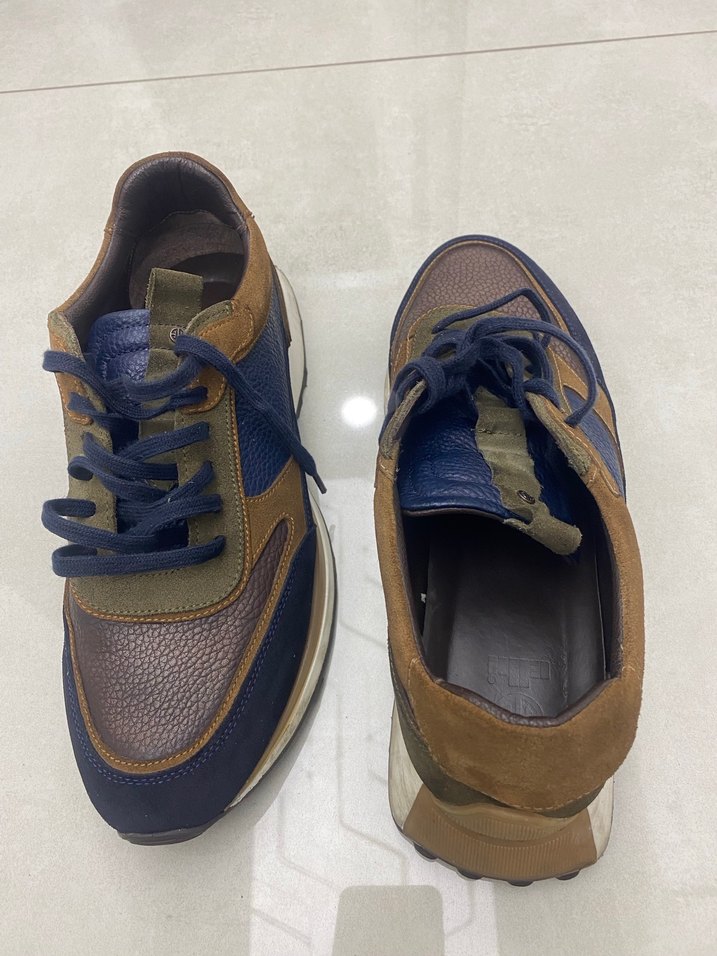 Kahverengi Süet Bağcıklı Erkek Spor Ayakkabı - Görsel 3