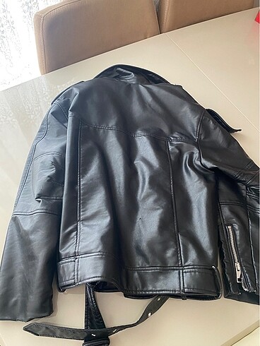 xs Beden siyah Renk zara deri ceket