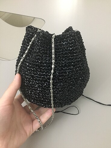 Tasarımcı siyah çanta 