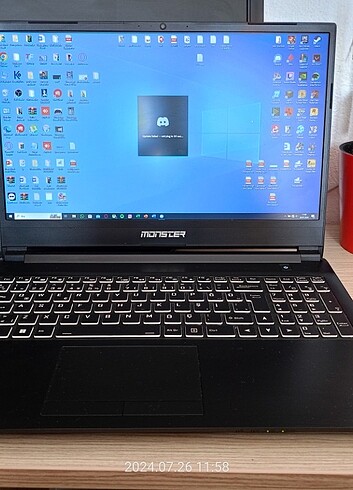 Monster İ7 işlemcili 11. Nesil Dizüstü PC