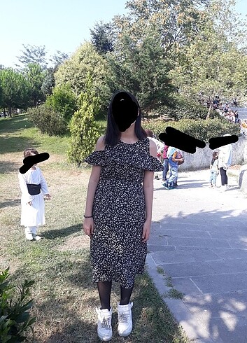 Trendyol & Milla uzun elbise 