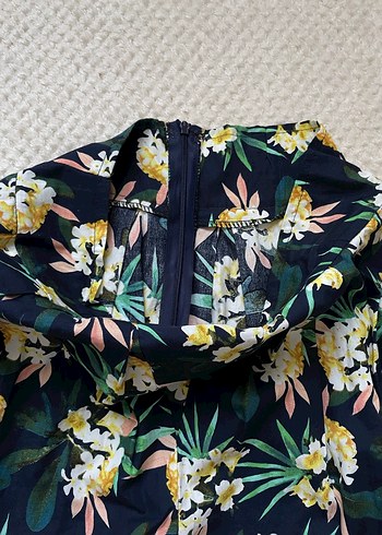 Çiçek Desenli Bohem Midi  Etek - Görsel 2