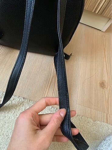  Beden siyah Renk stradivarius sırt çantası