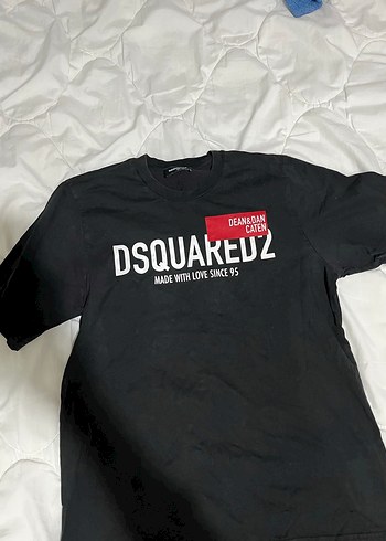 DSQUARED2 Siyah Baskılı Erkek Tişört - Görsel 2