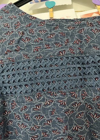 Desenli elbise - Görsel 3