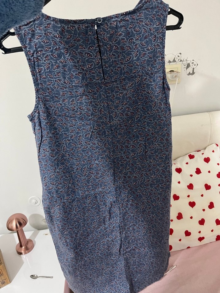 Desenli elbise - Görsel 4