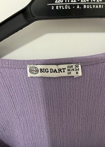 Gri Kısa Kollu Kare Yaka Bluz - Görsel 3