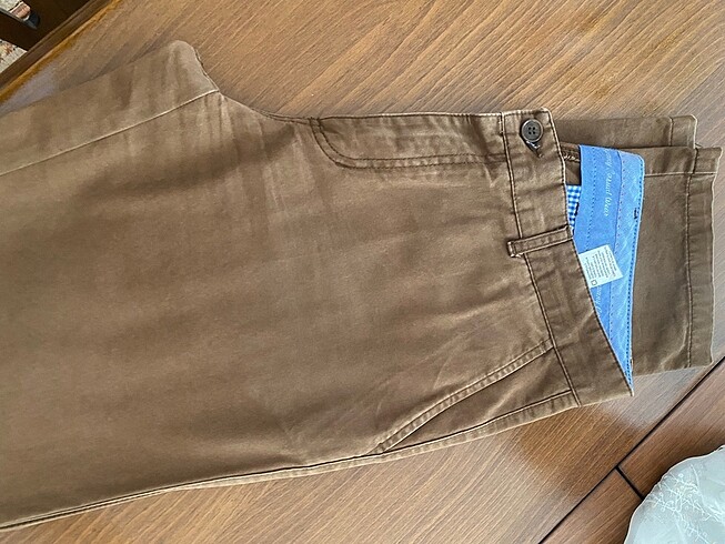 l/xl Beden camel Renk ERKEK PANTOLON YEPYENİ KAHVERENGİ 50 beden