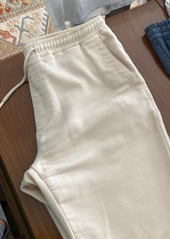 l Beden Krem Erkek jogger pantolon defacto marka