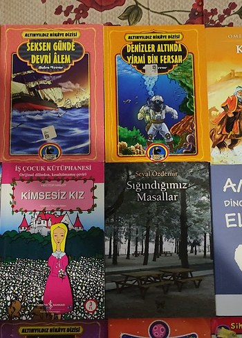 Çocuklar için Masal ve Macera Kitapları Seti