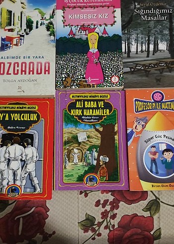 Beden Çocuklar için Masal ve Macera Kitapları Seti