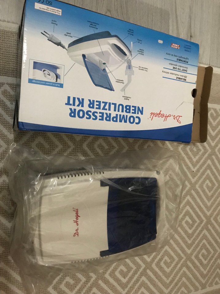 Dr.Hegeli Kompresörlü Nebulizatör Seti - Görsel 3