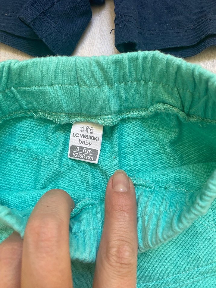 Renkli Erkek Bebek Pamuklu Şort Seti - Görsel 2