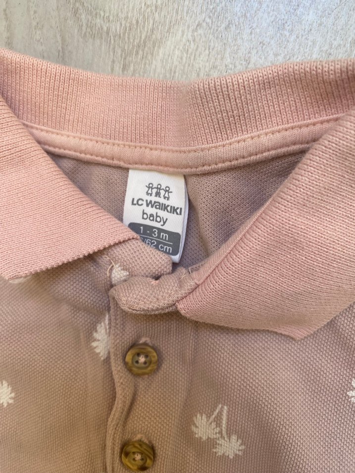 Erkek Bebek Kısa Kollu Pamuklu Tulum Seti - Görsel 4