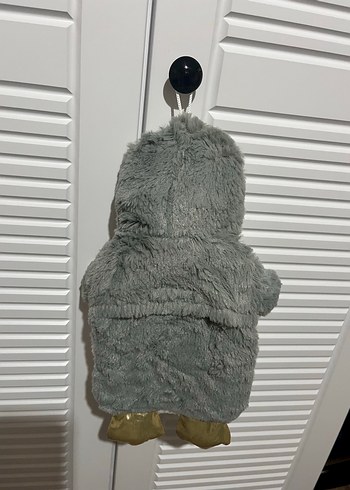 Gri Penguen Peluş sıcak su torbası - Görsel 2