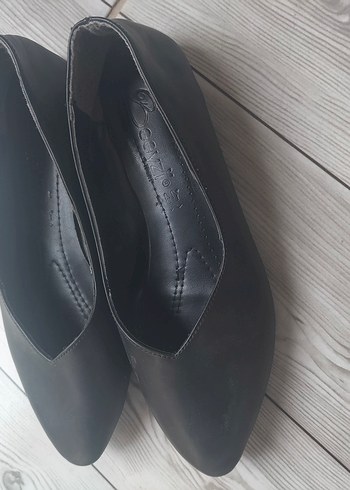 Diğer Minimalist Siyah Tokalı Kadın Topuklu Ayakkabı