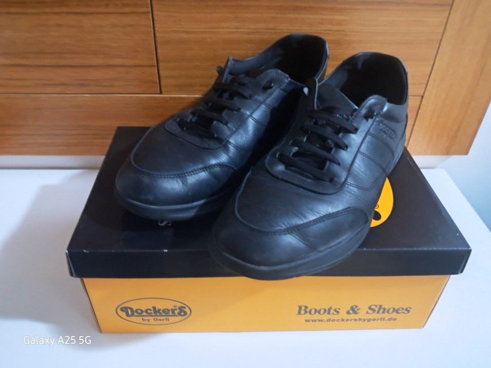 Siyah Minimalist Erkek deri  Ayakkabı - Görsel 2