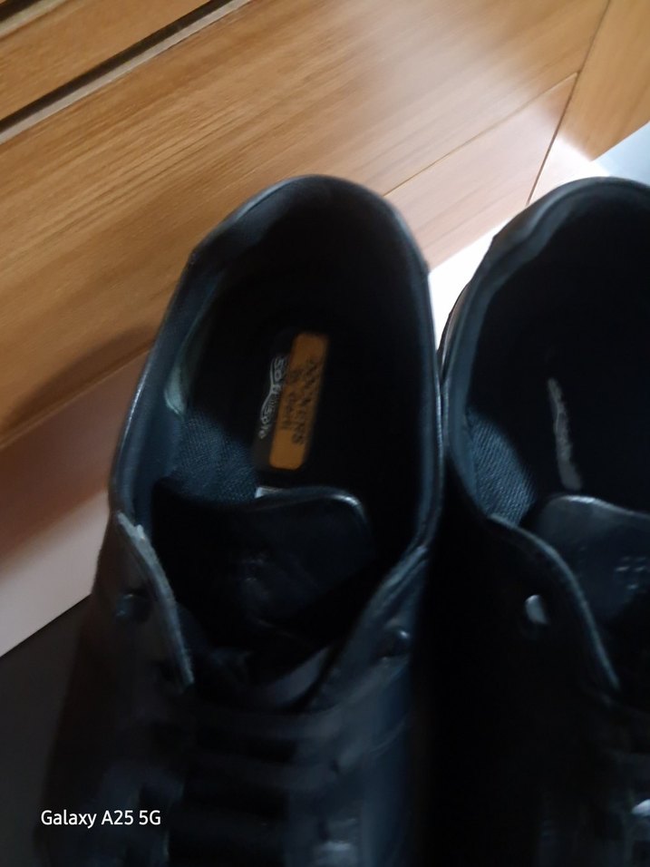 Siyah Minimalist Erkek deri  Ayakkabı - Görsel 3