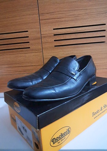 Siyah Parlak Tokalı Modern Klasik deri Erkek Ayakkabı - Görsel 3