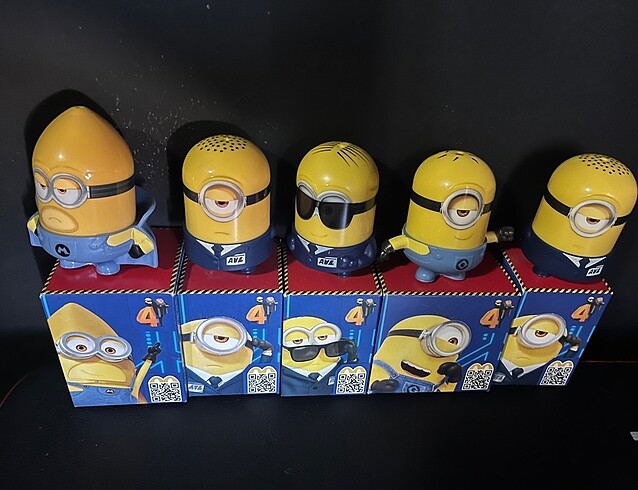 Beden Minions figürleri