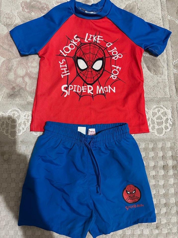 LC waikiki  Erkek Çocuk Spider-Man Baskılı takım - Görsel 2
