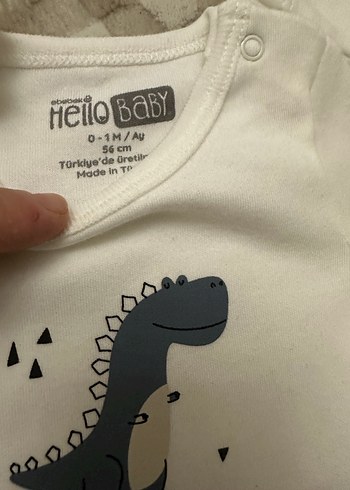 Bebek Erkek Uzun Kollu body - Görsel 3