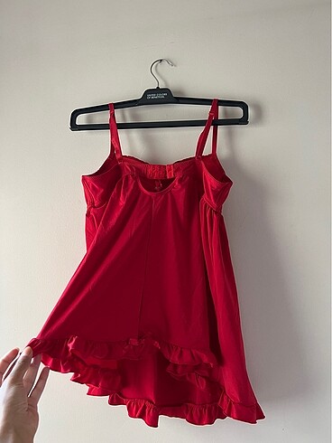 Victoria s Secret Kırmızı sütyenli elbise