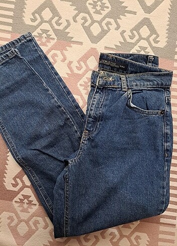 36 Beden mavi Renk Lcw kot pant.