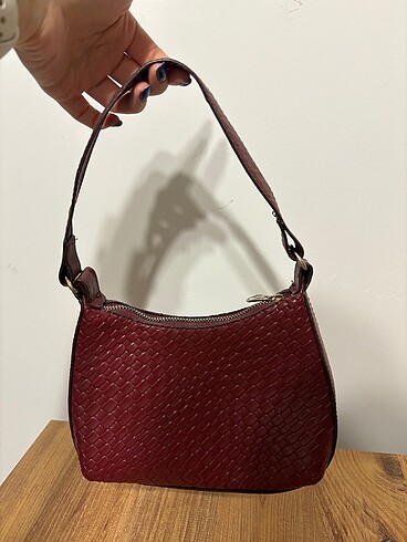 Bordo Vintage Çanta