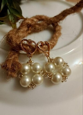 Lieza Jewelry İNCİ TARZ KÜPE