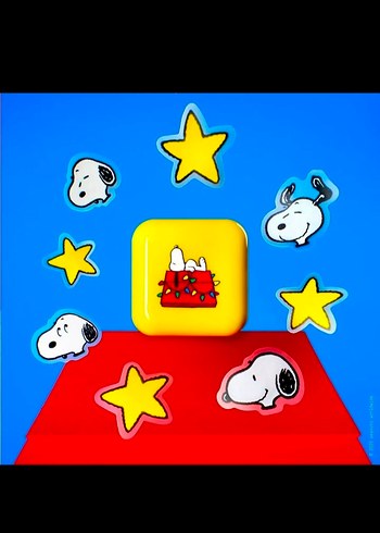 Snoopy peanuts starface pimplepatch - Görsel 4