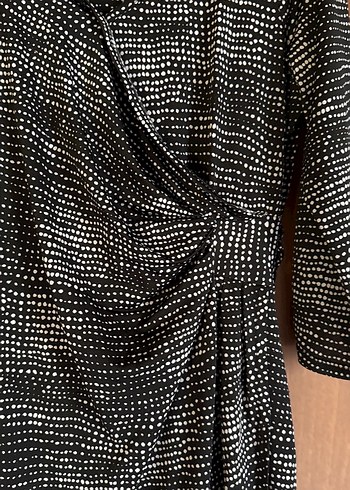 Siyah beyaz elbise - Görsel 2