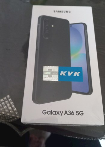 kapalı kutu Samsung Galaxy A36 5G siyah Android Telefon