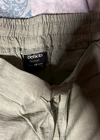 Defacto Haki Keten Pantolon